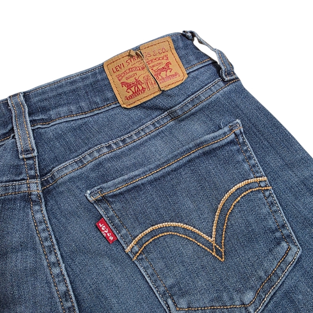 Levis 535 Super Skinny Jeans Sz 29 - Picture 6 of 6